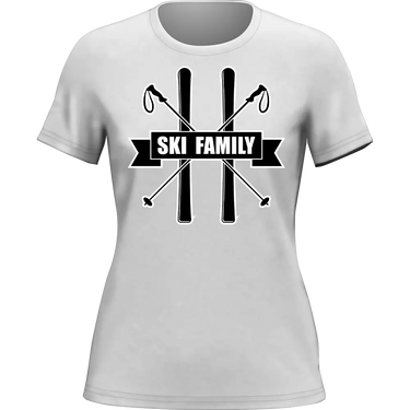 Ski Family T-Shirt for Women